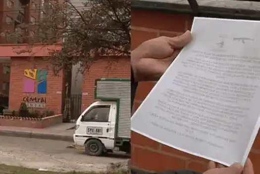 Graves amenazas con panfletos incendiarios en Bogotá