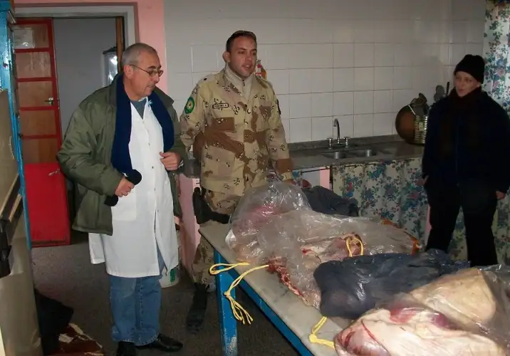 Donaron 700 kilos de carne que había sido decomisada