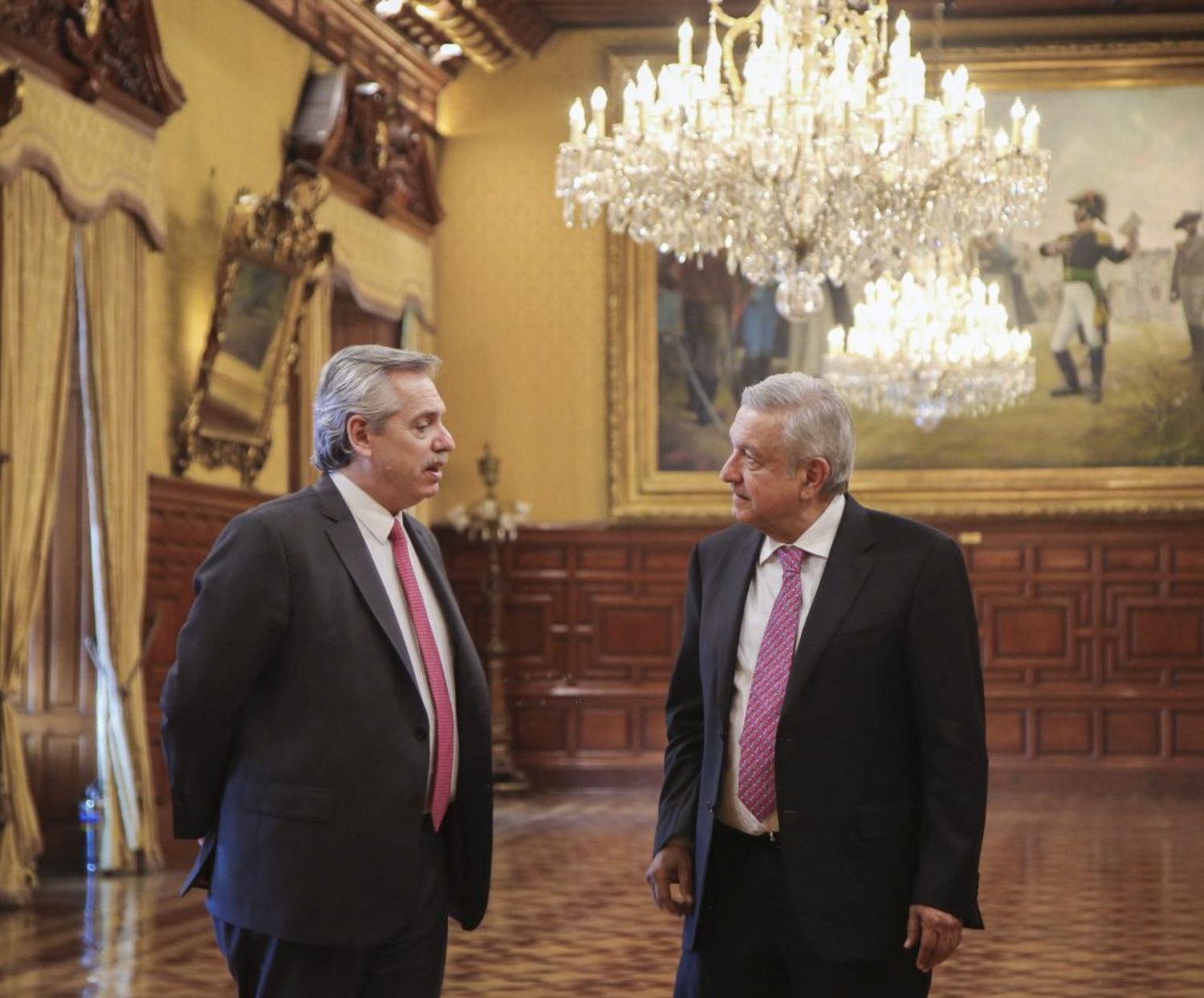 Fernández destacó compromiso para relanzar el lazo con México