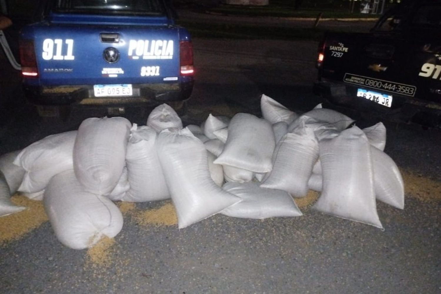 Secuestró 1.500 kilos de cereal que había sido robado mediante la modalidad de 