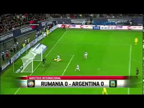 Argentina no paso del empate en Rumania