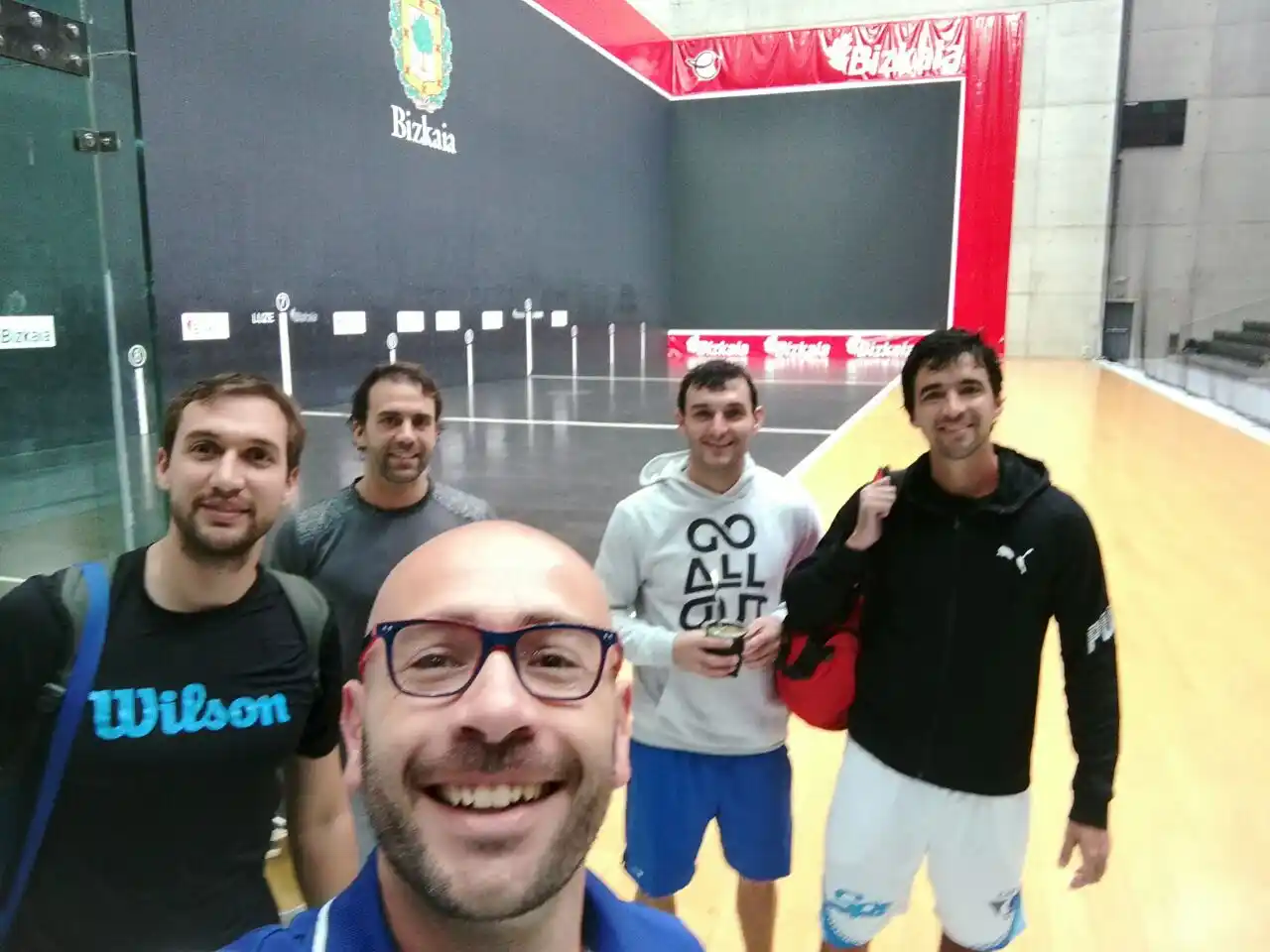 Entrenamientos en de la Selección Argentina de Pelota