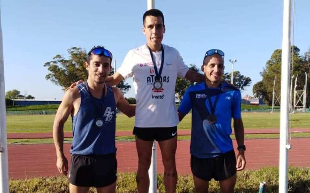Molina y Mainetti campeones del Nacional de 10.000 metros