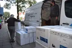 El Ministerio de Salud distribuyó nueve respiradores