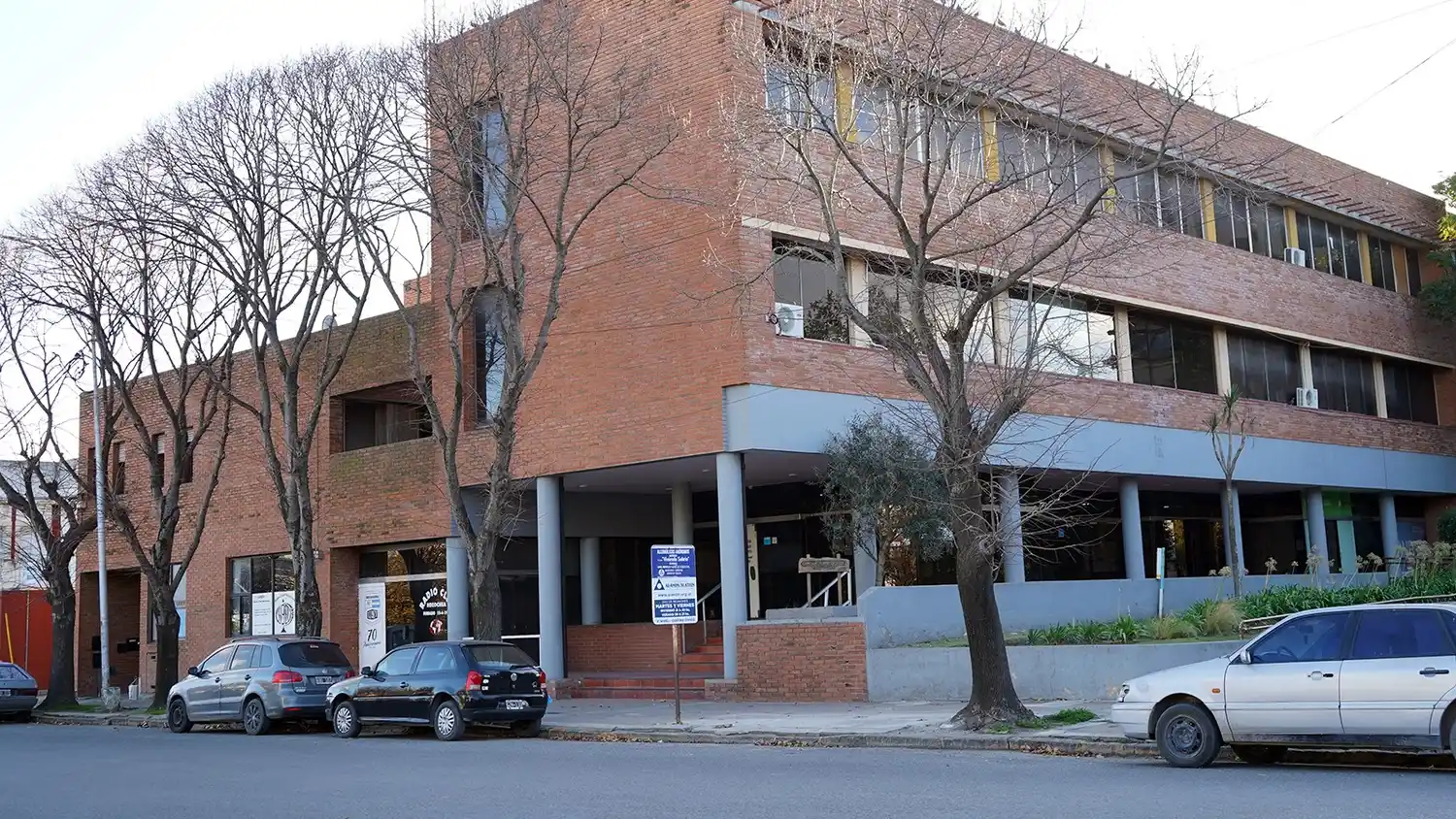 Trabajos. Última etapa de la obra para habilitar el Centro Cívico