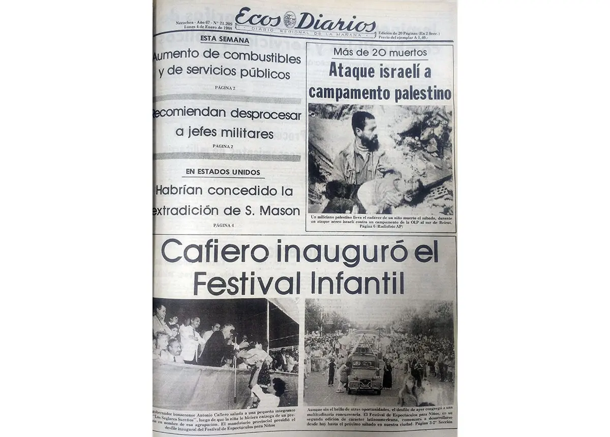 Martes 5 de enero de 1988
