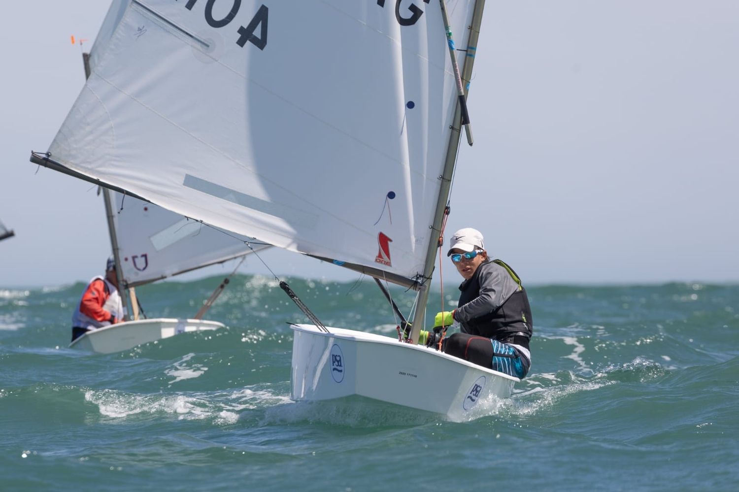 Franco Sánchez nuevo líder del Argentino de Optimist