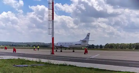 Primer vuelo comercial unió Concordia con Aeroparque