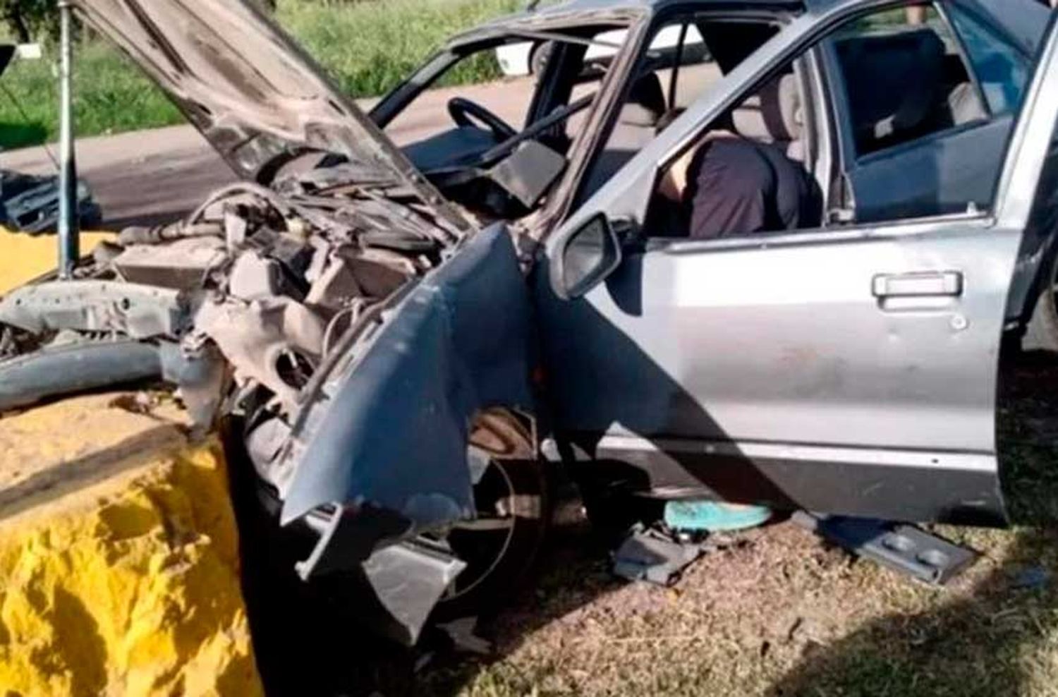 Mar del Plata: dejó manejar a su hija de 9 años y terminó chocando