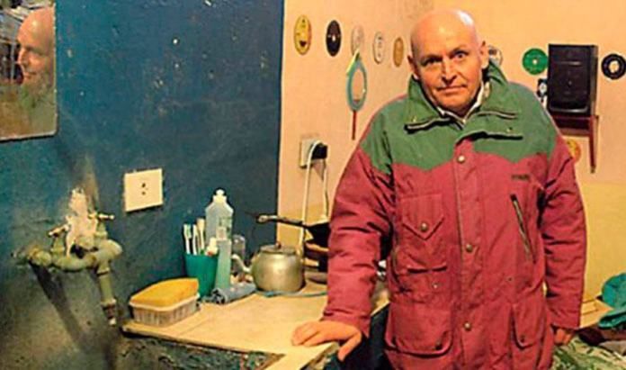 Internaron a Robledo Puch por un cuadro de hipertensión en el Hospital Municipal de Olavarría