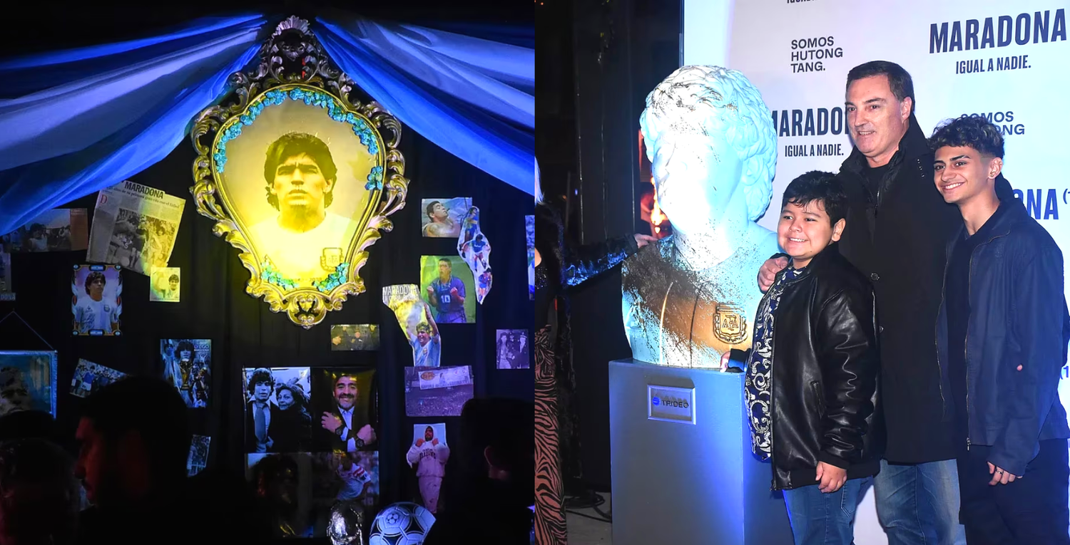 Se inauguró el restaurante de Maradona: las fotos del evento