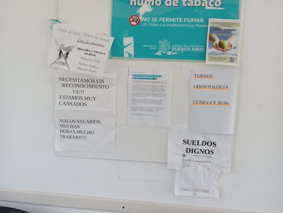 Trabajadores de la salud tildaron de "insuficiente" el acuerdo salarial