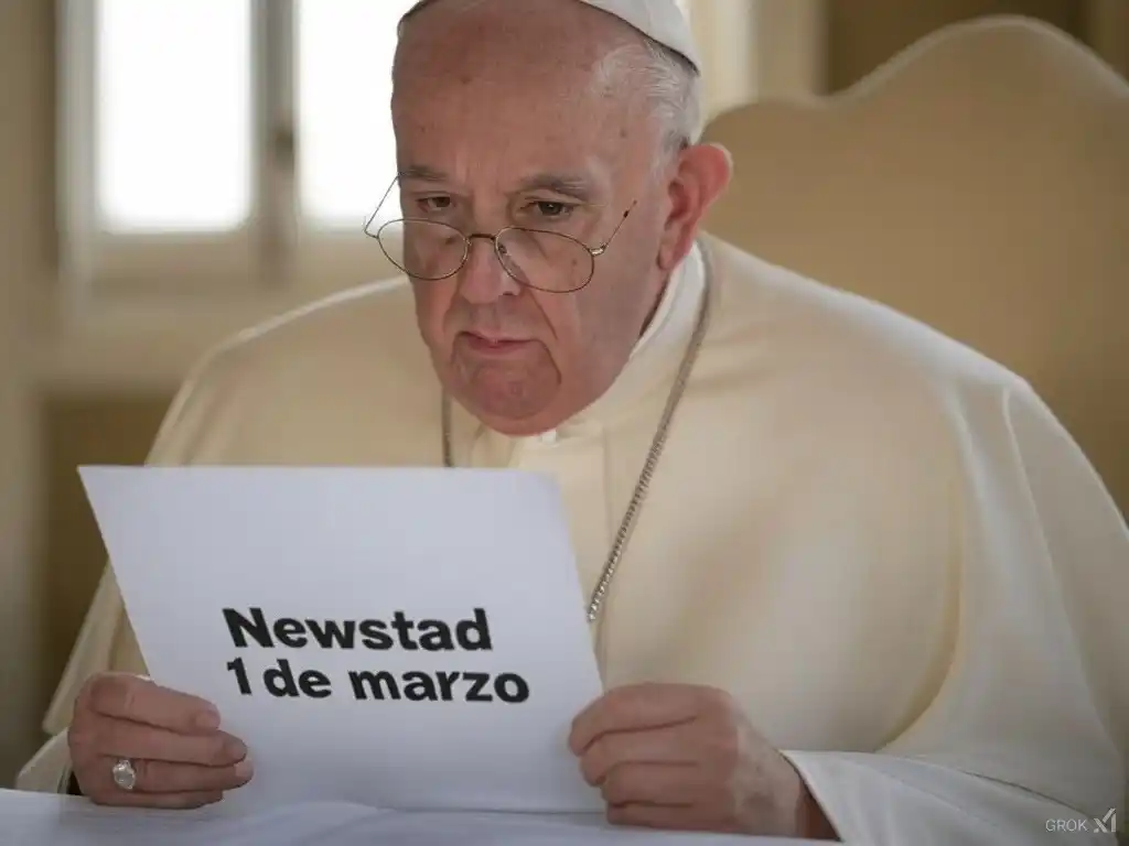 Santoral. Francisco, leyendo el Santoral del 1 de marzo.