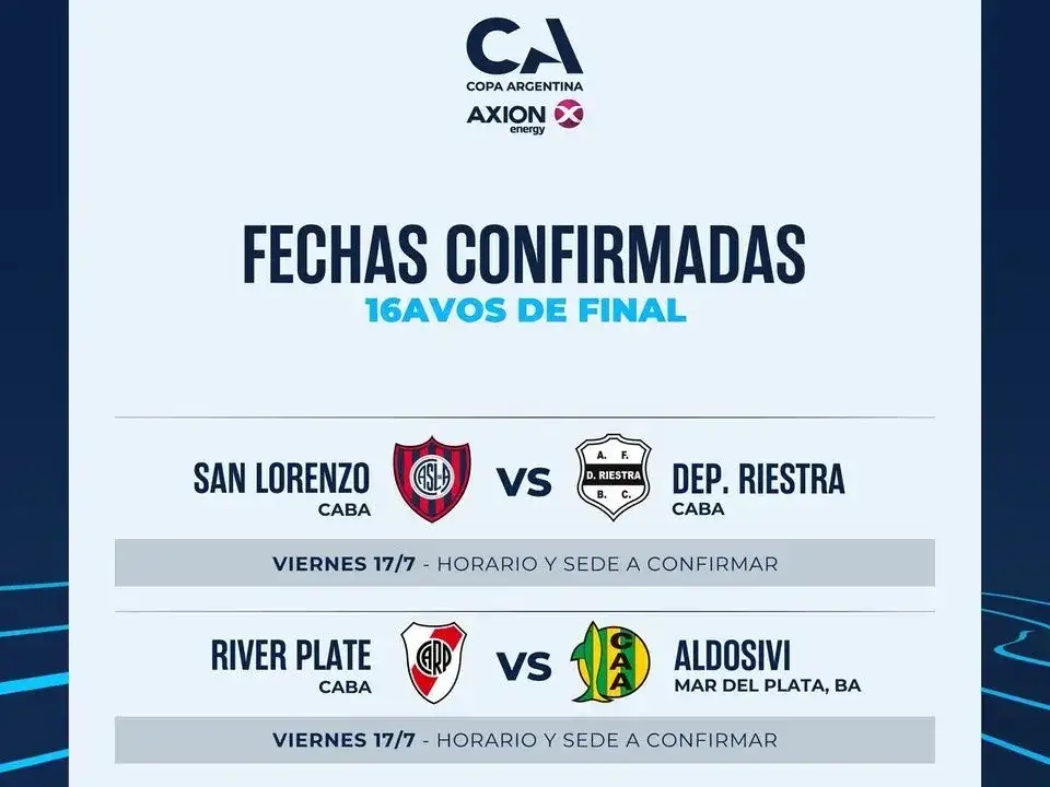 Aldosivi ya conoce su próximo desafío: enfrentará a River por Copa Argentina en pleno Mundial