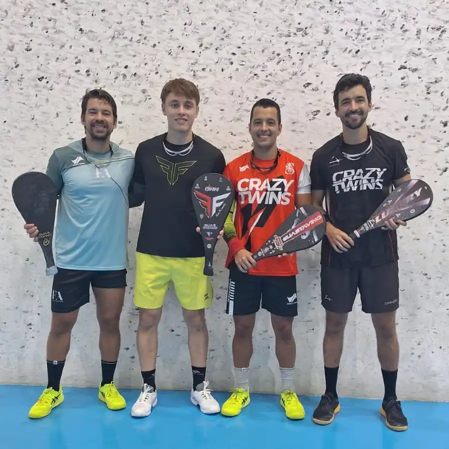 Exhibición de primer nivel en el Club Pelota de Gualeguay con figuras destacadas