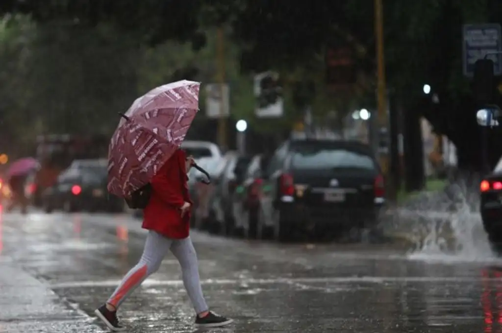 Miércoles lluvioso en la ciudad de Santa Fe
