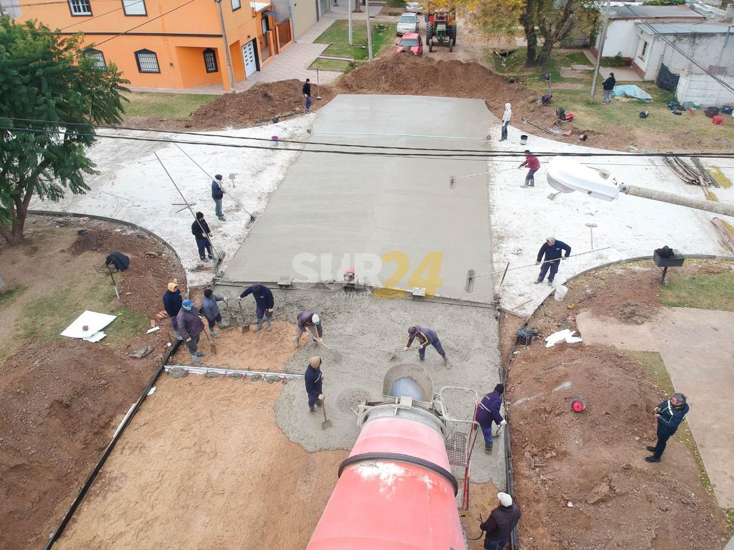 El gobierno municipal sigue adelante con su plan de pavimentación