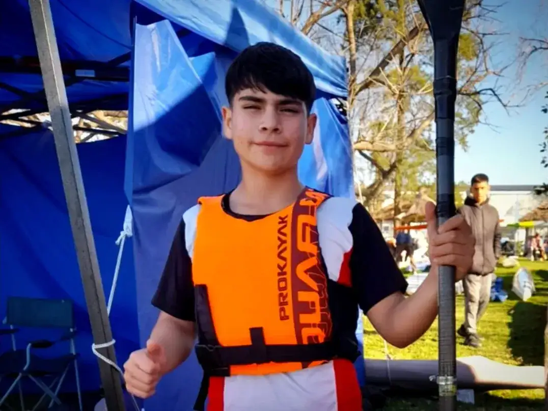 Canotaje: Alonso Márcico se consagró campeón argentino en Colón