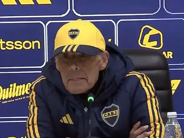 Russo habló en medio de la crisis de Boca: qué pasa con su continuidad y con Merentiel