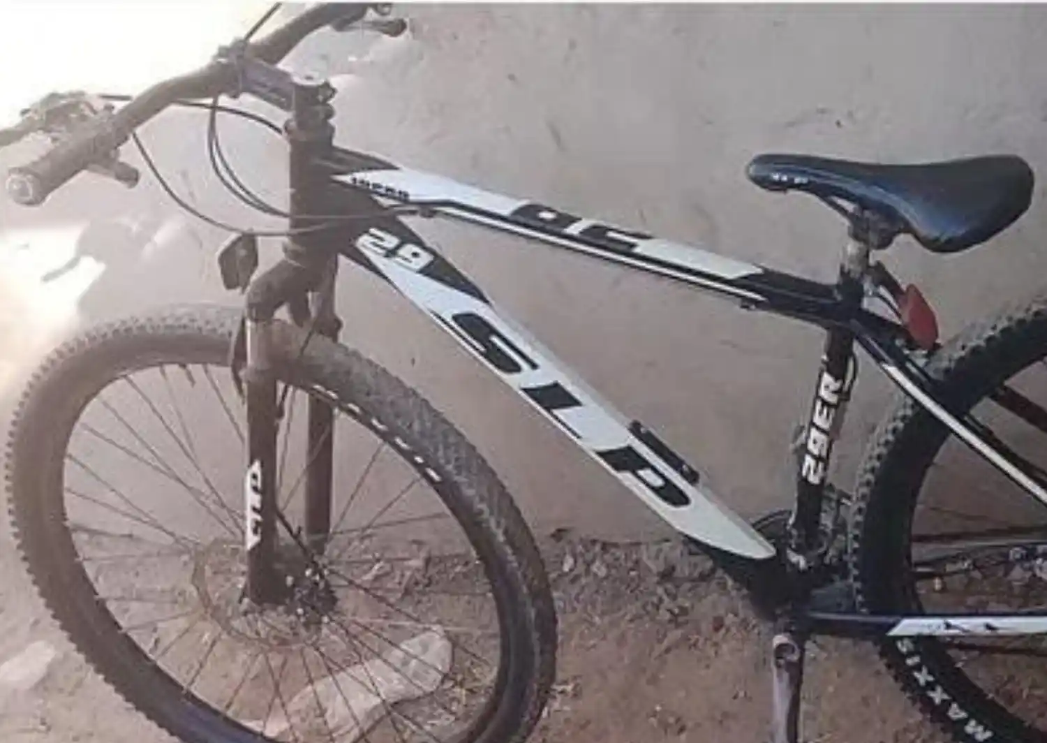La bici robada es marca SLP 5 Pro.