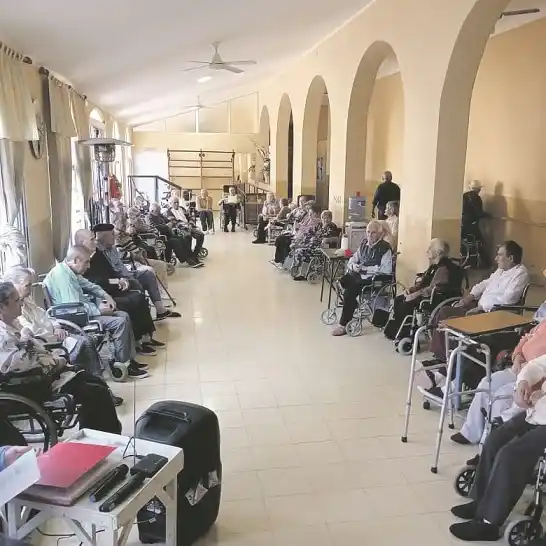 Hospital Geriátrico D. Cúneo, donde los adultos mayores tienen un techo y también una vida