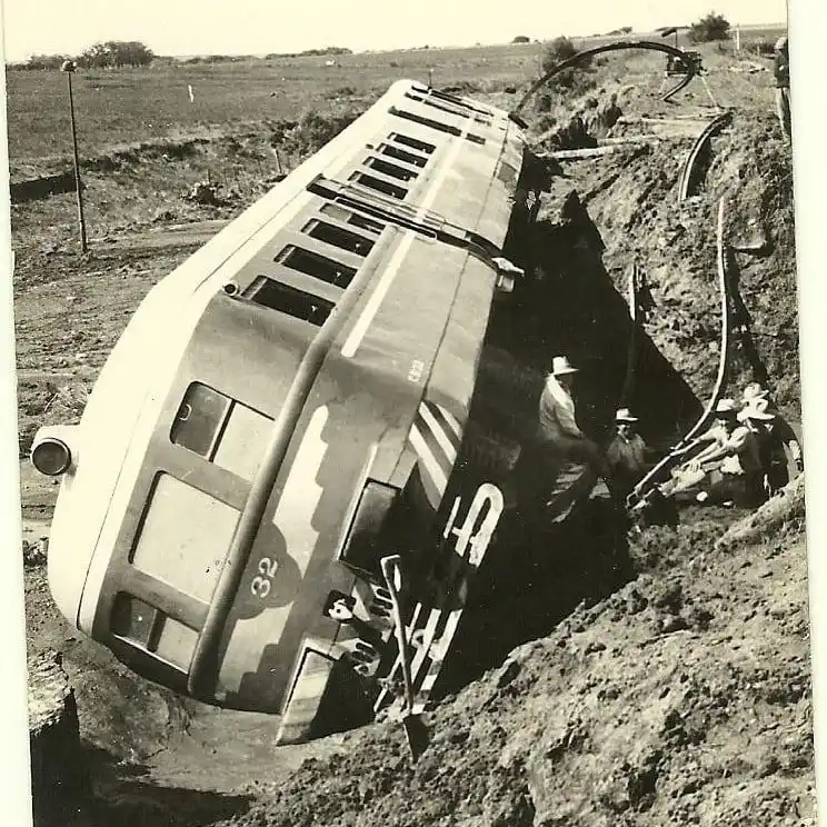 A 60 años: el derrumbe del puente de La Virgen y un impactante descarrilamiento marcaron una jornada histórica