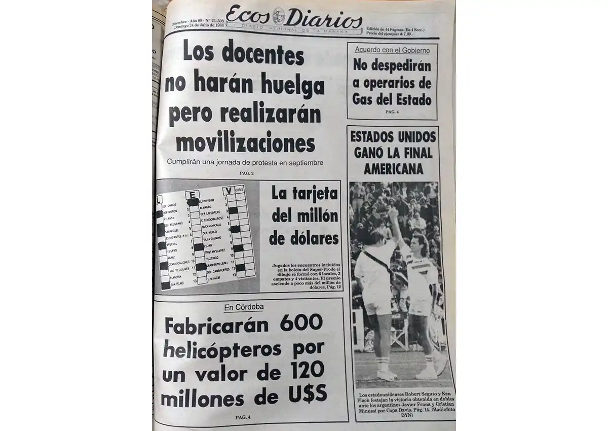 Domingo 24 de julio de 1988