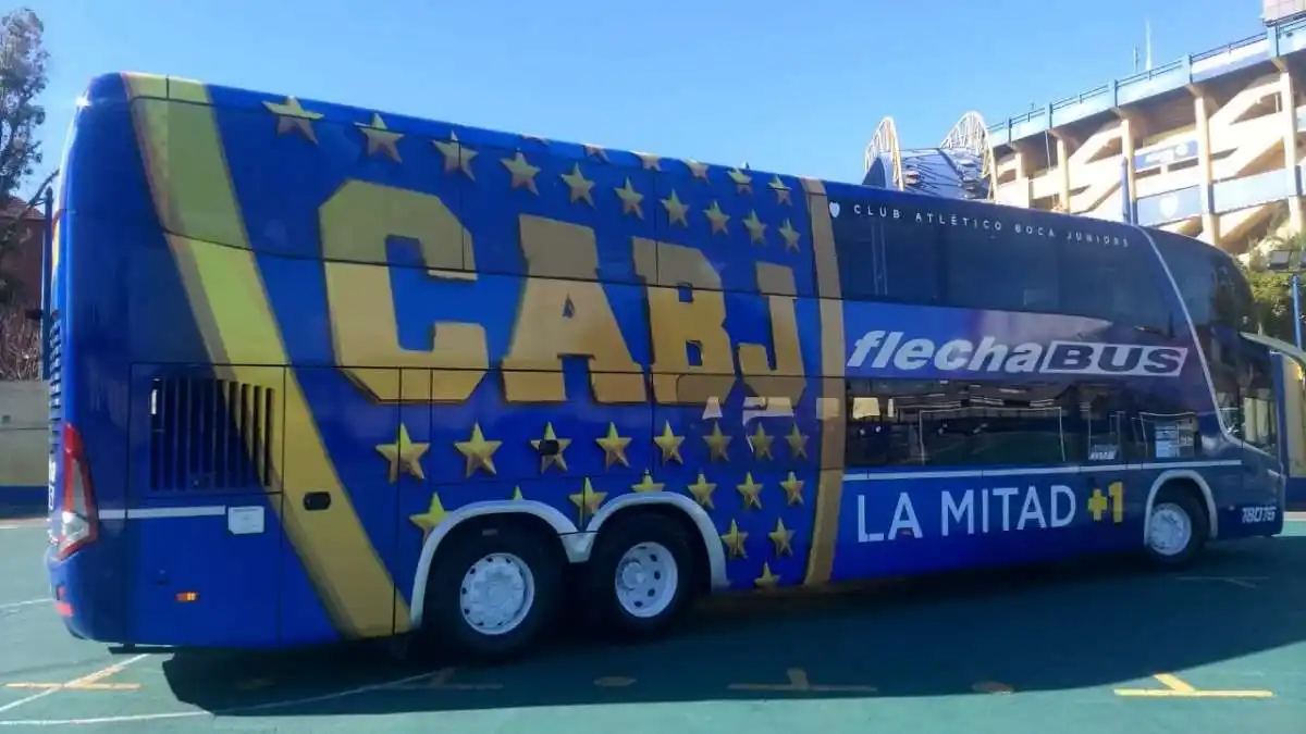 Los secretos del micro blindado que usará Boca para llegar al Monumental