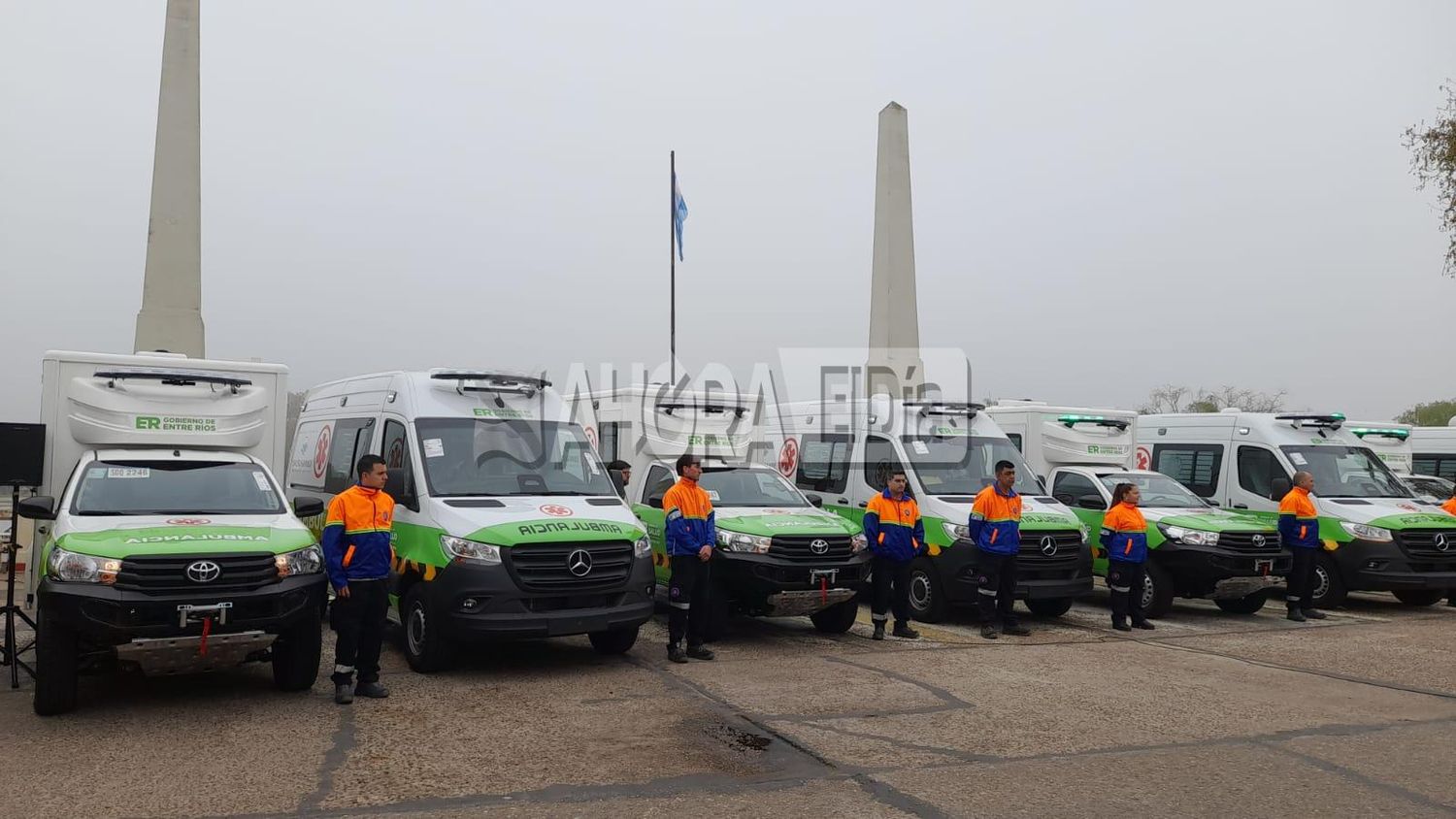 ¿A dónde se destinarán las 20 ambulancias que se entregaron en Gualeguaychú?