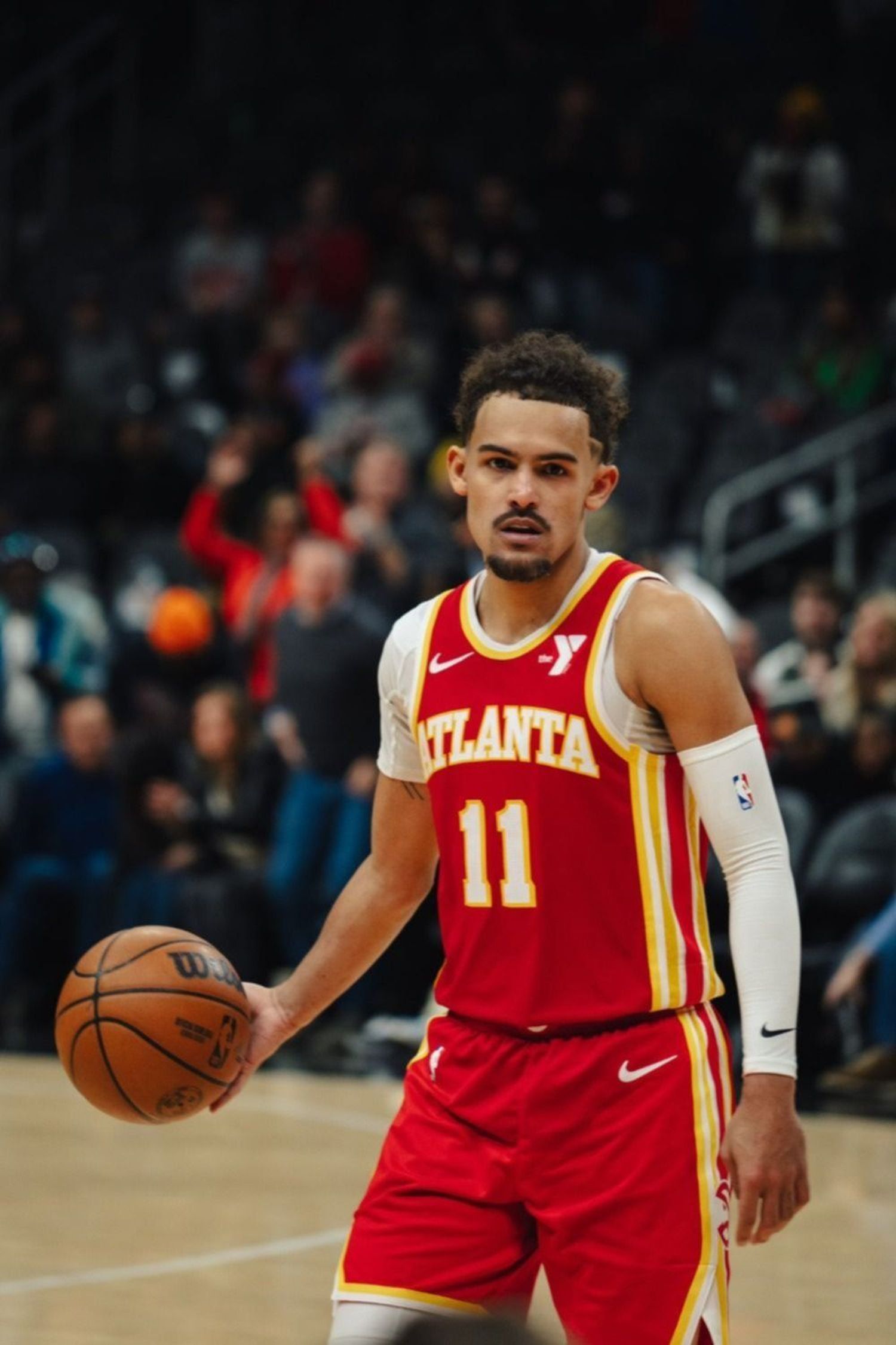 El insólito pedido de Trae Young a Messi en conferencia de prensa