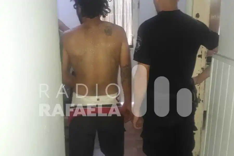 El sujeto detenido
