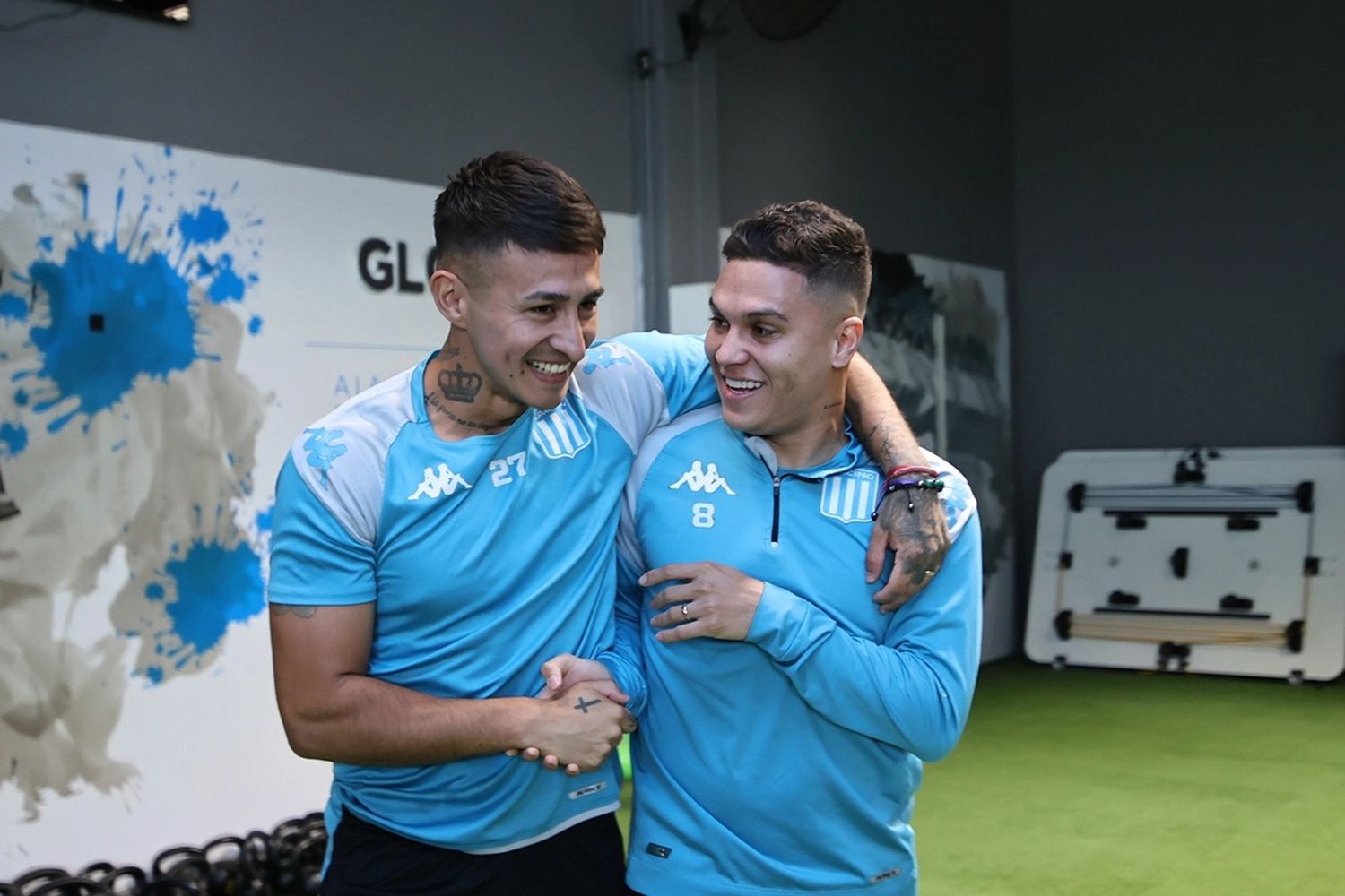 Racing arrancó la pretemporada con la presencia del colombiano Quintero