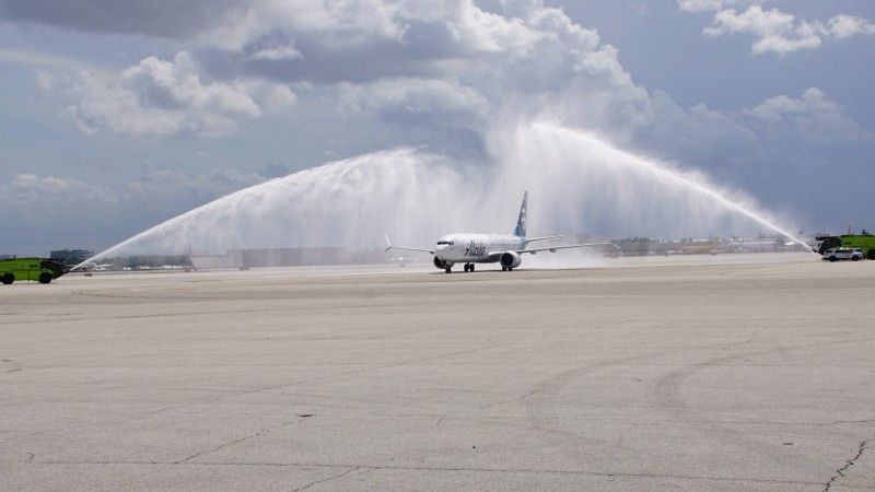 After a decade, Alaska Airlines resumes flights to Miami
