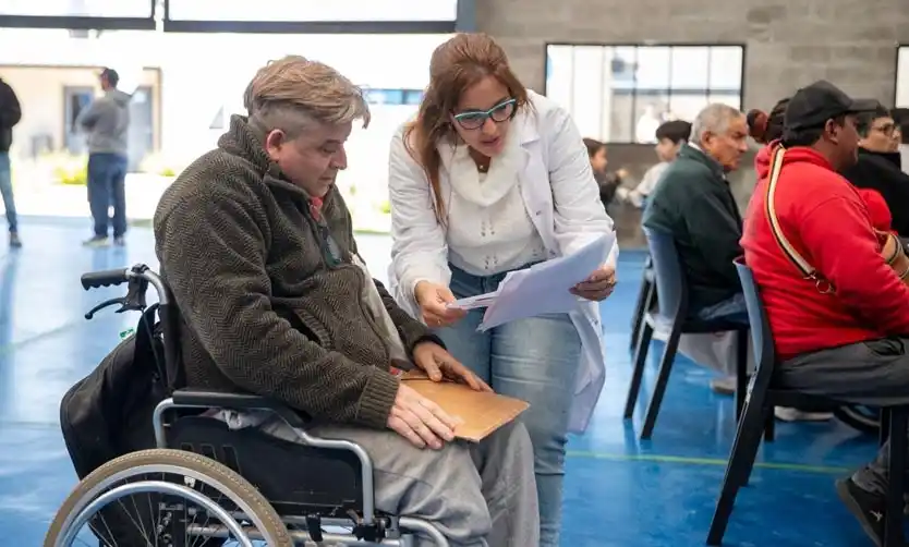 El Municipio realizó un nuevo operativo con asesoramiento sobre pensiones por discapacidad
