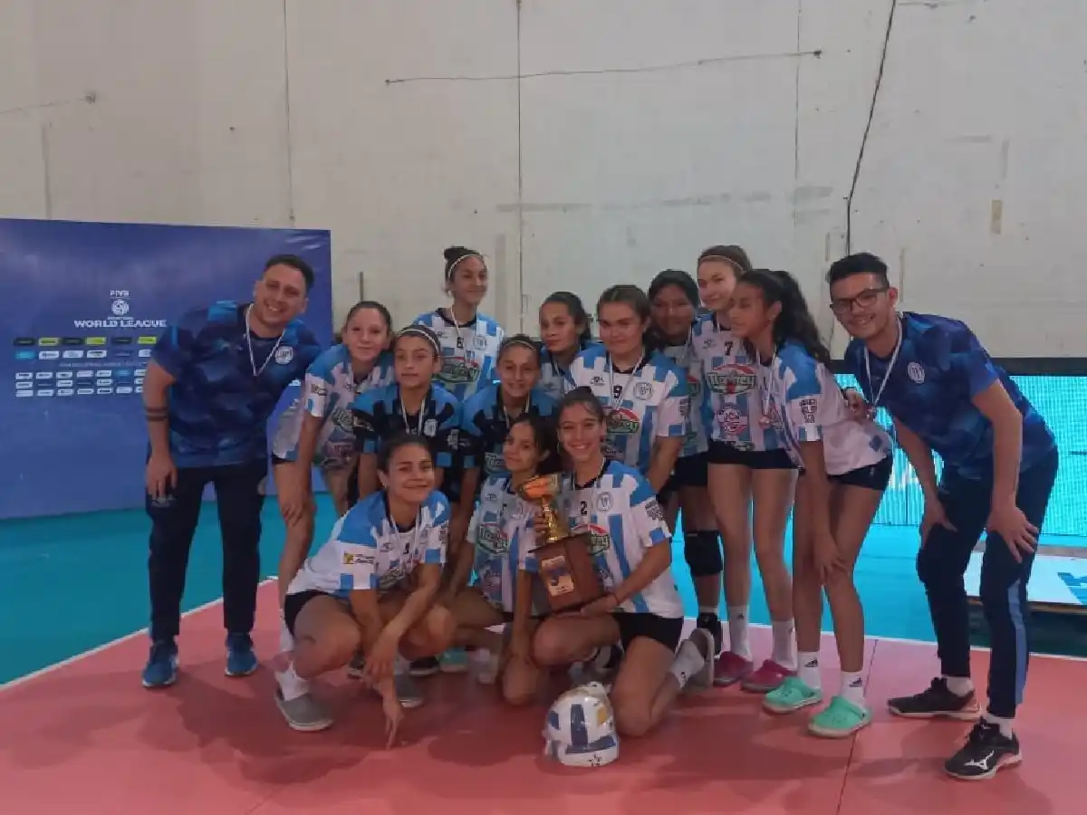  Las Tamberitas se subieron  al podio en Chapadmalal