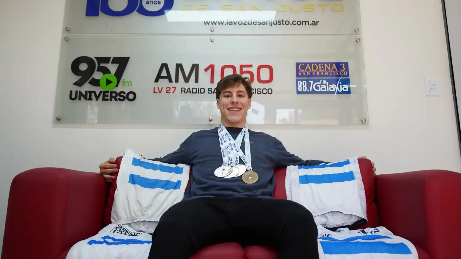 Serrano competirá en dos pruebas de ciclismo.