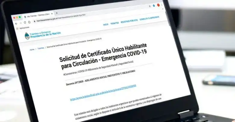 Certificado Único Habilitante para Circulación: Qué trabajadores deben tramitarlo y cuáles están exceptuados a partir del 6 de abril