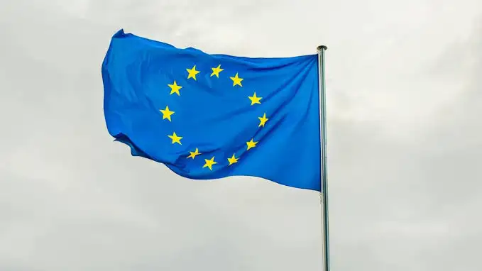 Bandera la UE.