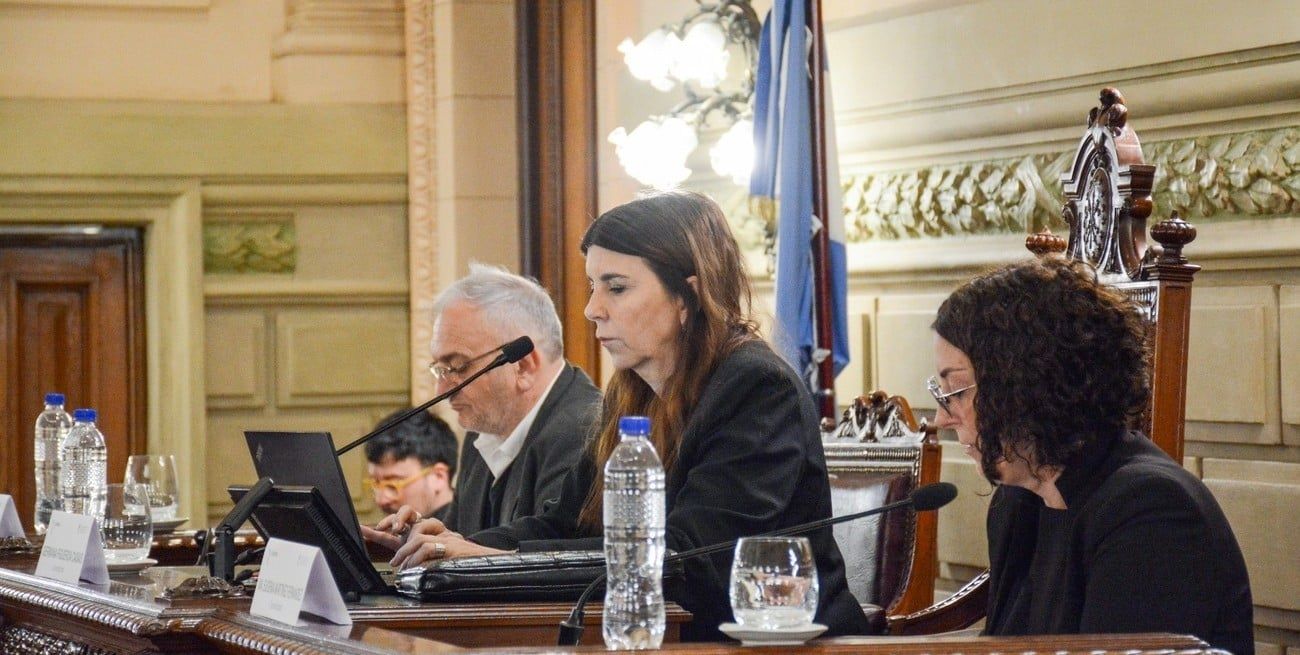 Figueroa Casas presidió la última reunión de la comisión secundada por Calvo y Martínez.