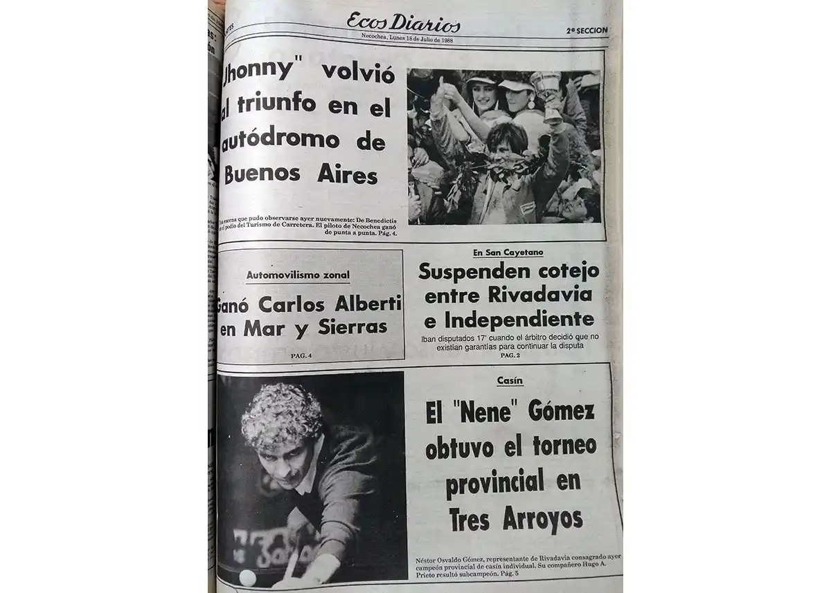 Lunes 18 de Julio de 1988