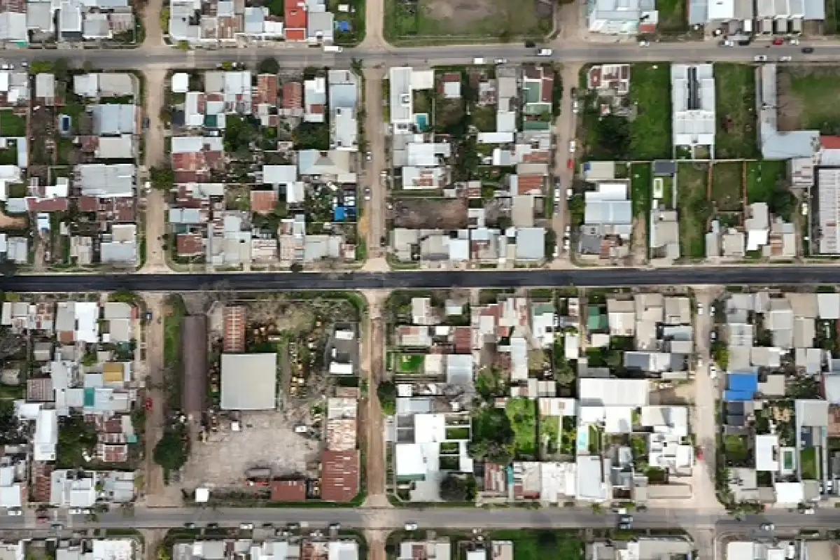 Finalizó el primer tramo del plan de asfaltado de 150 cuadras por la zona del Hospital Centenario