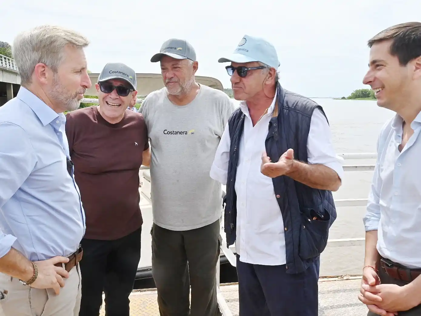 Frigerio y Scioli recorrieron el río Paraná y destacaron el potencial turístico de Entre Ríos