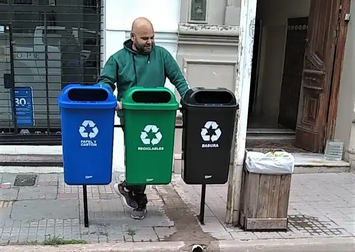 Colocan “Puntos verdes” en el centro y la costanera
