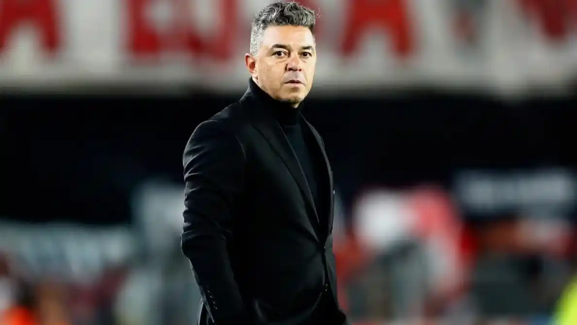 Marcelo Gallardo, DT de River.