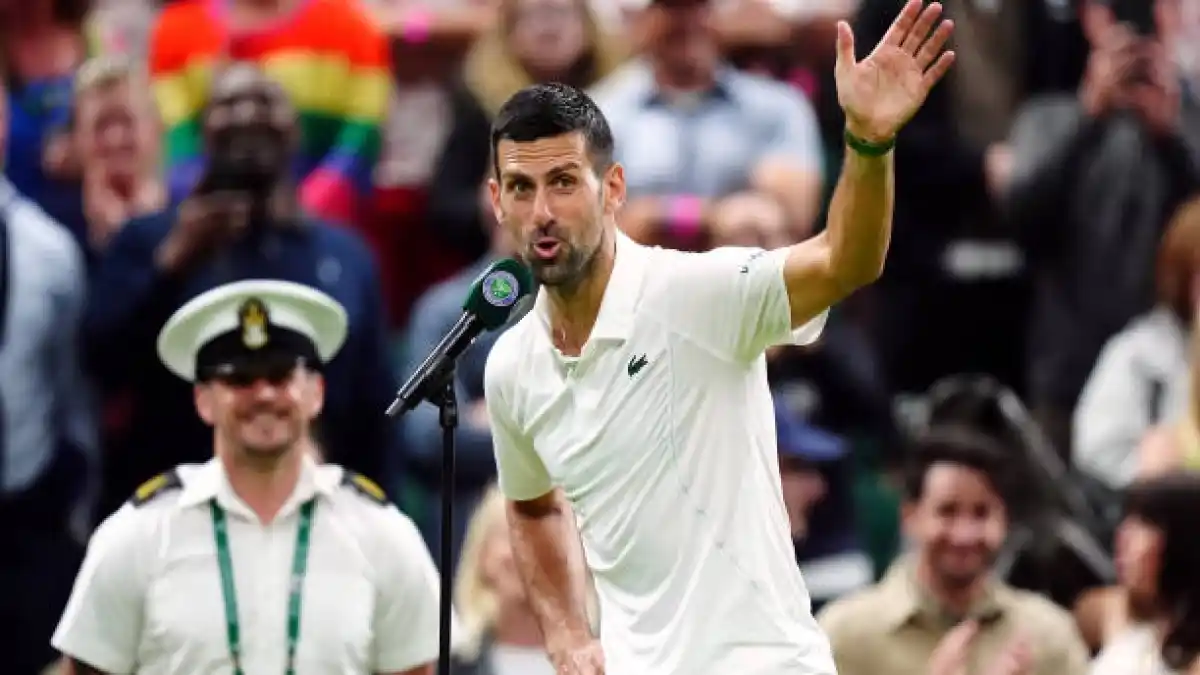 Novak Djokovic venció a Holger Rune y avanzó a cuartos de final.