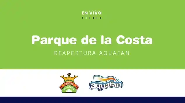 Sergio Massa en la reapertura del Parque de la Costa