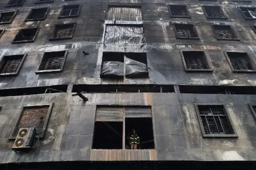 Había niños trabajando: acusan de homicidio al dueño de la fábrica incendiada en Bangladés