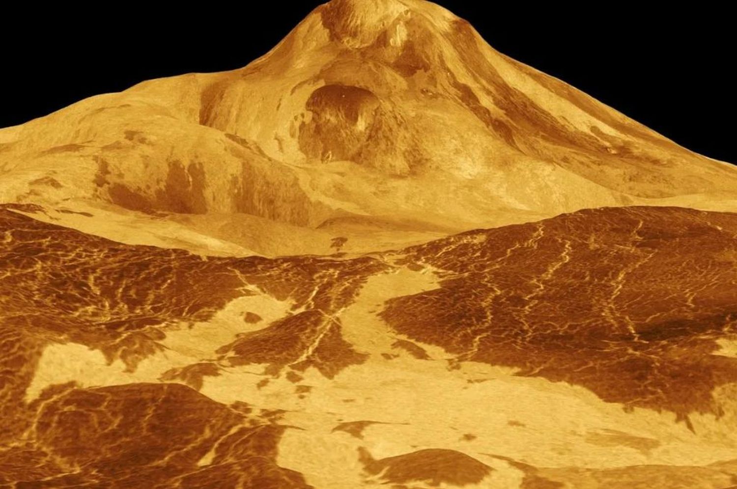 Asombroso hallazgo: descubren un volcán activo en Venus