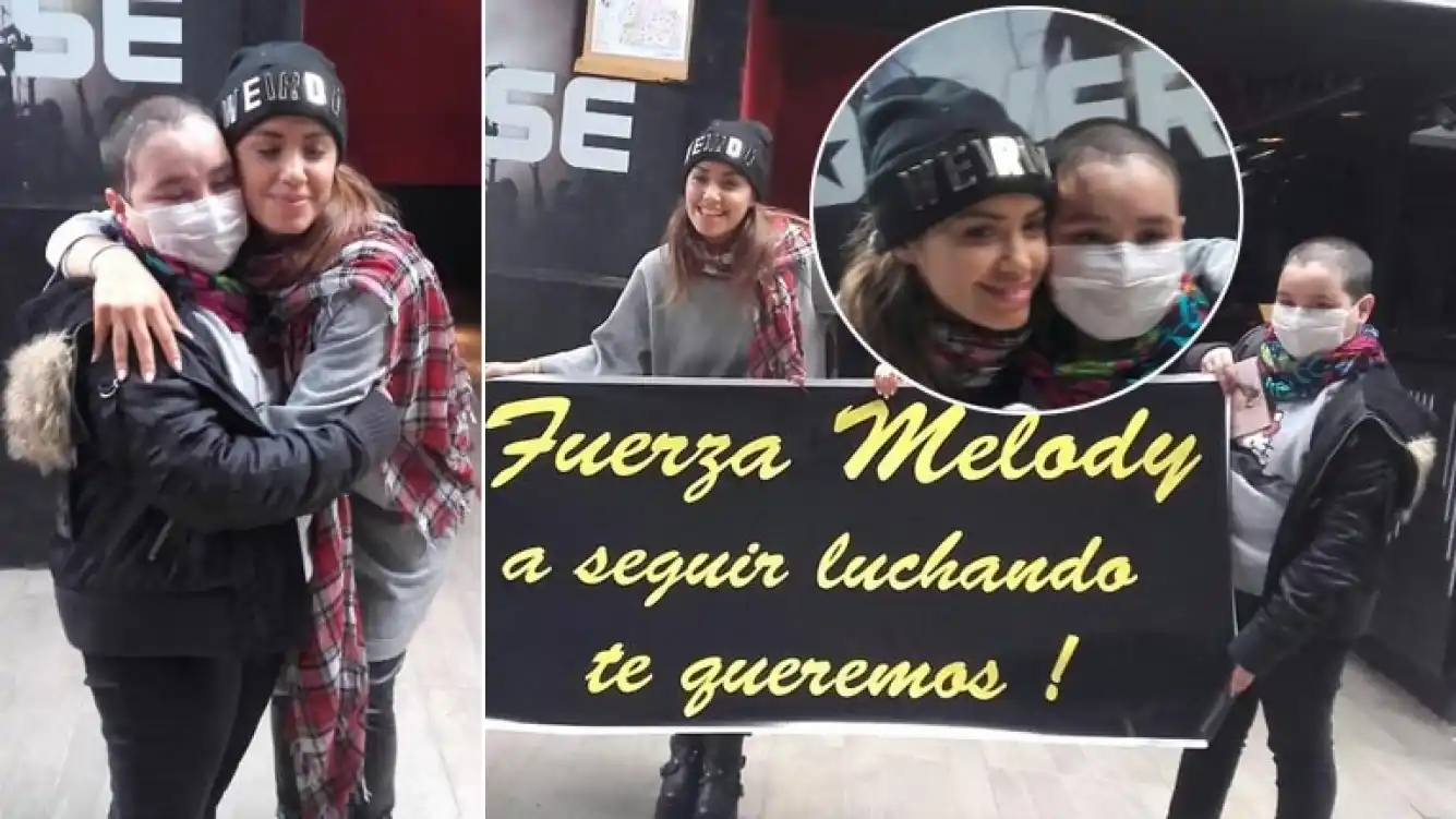 Lali y la conmovedora historia junto a una niña que lucha contra el cáncer