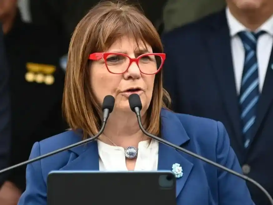 Patricia Bullrich anunció la medida tras una reunión en la Casa Rosada. Foto: Archivo